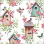 Guardanapo de Papel Wooden Birdhouses Fsc Mix - Ambiente