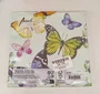Guardanapo Fluttering Butterflies Aqua Fsc Mix - Ambiente