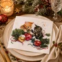Guardanapo Papel Natal Gatinhos 33x33 20 Folhas - Ambiente
