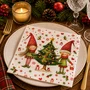 Guardanapo Papel NatalGnomos Árvore 33x33 20 Folhas - Ambiente