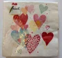 Guardanapo Papel 33x33 Witht Love White