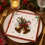 Guardanapo Papel Natal Sinos White 33x33 20 Folhas - Ambiente