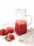 Jarra Muringa de Vidro Alça Fun Rosa 1,3 L