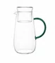 Jarra Muringa Vidro Alça Fun Verde 1,3l