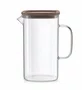 Jarra Vidro Borossilicato com Tampa Silicone 1,5l - Full Fit