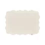 Jogo 2 Lugares Americano Corino Leto Off White - Mameg
