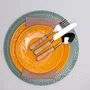 Jogo de Talheres com Cabo de Rattan Inox 6Pçs - Wolff