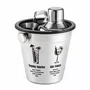 Kit Caipirinha 5 Peças Aço Inox - Lyor
