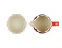Kit Creme e Açúcar Vermelho Cerise - Le Creuset