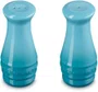 Kit Saleiro e Pimenteiro Azul Caribe - Le Creuset