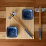 Kit Sushi 8 Pecas de Bambu Koi