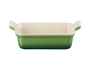 Travessa Retangular Heritage 19cm Bamboo Green - Le Creuset