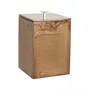 Lixeira Quadrada Champagne 18x27cm Cromado - Resimetal