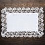 Lugar Americano unidade 35x50cm Branco 1212 - Rafimex