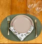 Lugar Americano Luna Oval Musgo 48 X 33