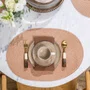 Lugar Americano Luna Oval Nude 33 X 48 Unidade