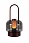 Luminaria Mesa Alca Metal Mr 14,5x26cm - Scalla