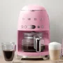 Maquina de Cafe de Filtro Rosa