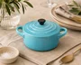 Mini Cocotte Cerâmica Azul Caribe - Le Creuset