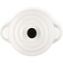 Mini Cocotte Cerâmica Branco Le Creuset