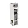 Moedor Pimenta e Sal Inox e Acrilico 11cm Duomill Mini - Adhoc