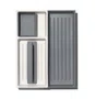 Organizador de Utensílios para Gaveta Expansível com 3 Compartimentos 6,3x32x41cm - Oxo