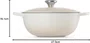 Panela Marmita Signature Meringue 26cm - Le Creuset