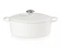 Panela Oval 31cm Signature White - Le Creuset