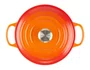 Panela Redonda 20cm Signature Laranja Flame - Le Creuset
