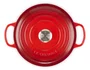 Panela Redonda 22cm Signature Vermelho Cerise - Le Creuset