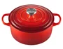 Panela Redonda 24cm Signature Vermelho - Le Creuset