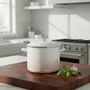 Panela Stockpot Creme Meringue 7,6l 22cm Pegador Inox - Le Creuset