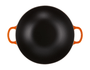 Panela Wok Ferro Fundido Signature Laranja 32Cm -  Le Creuset