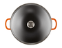 Panela Wok Ferro Fundido Signature Laranja 32Cm -  Le Creuset