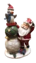 Papai Noel C/ Pinguim 20cm - Tok de Casa