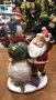 Papai Noel C/ Pinguim 20cm - Tok de Casa