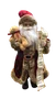 Papai Noel com Lista e Urso 45cm - Cromus
