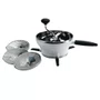 Passador de Vegetais de Aço Inox Branco 2 Litros