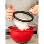 Peneira Aço Cozinha Coar Polvilhar Prático Creme - Kitchenaid
