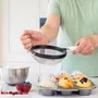 Peneira Aço Inox Cozinha Coar Polvilhar Branco - Kitchenaid