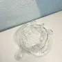 Petisqueira em Acrílico Tartaruga Transparente - Entrecasa