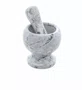 Pilao Marmore com Socador Cinza 11x11cm