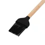 Pincel de Alinhavo Bambu Ecológico Cozinha Preto - Kitchenaid