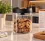 Porta Mantimento Redondo Vidro Borossilicato 800ml - Dinasty