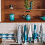Porta Mantimentos Médio Azul Caribe Le Creuset