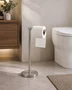 Porta Papel Higiênico Inox - Mimo Style
