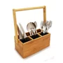 Porta Talher com Alça em Bambu 23cm - Umbra