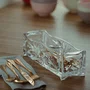 Porta Talher de Cristal de Chumbo Dublin 27x8x9cm - Lyor