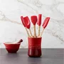 Porta Utensilios 1,1l Vermelho Cerise - Le Creuset