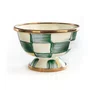 Pote 5,5cm Xadrez Verde - Mackenzie Childs